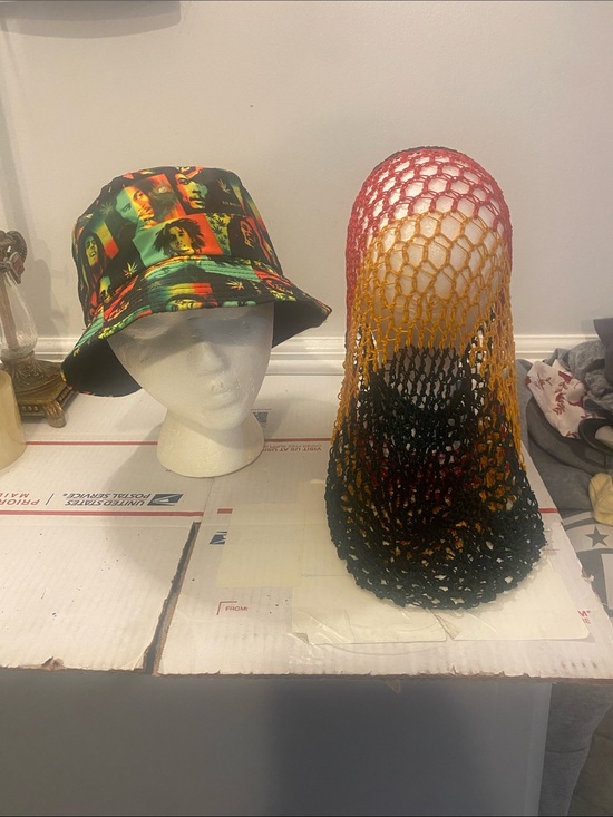 Bob Marley Other - Bob Marley hat and net one size fits most good condition